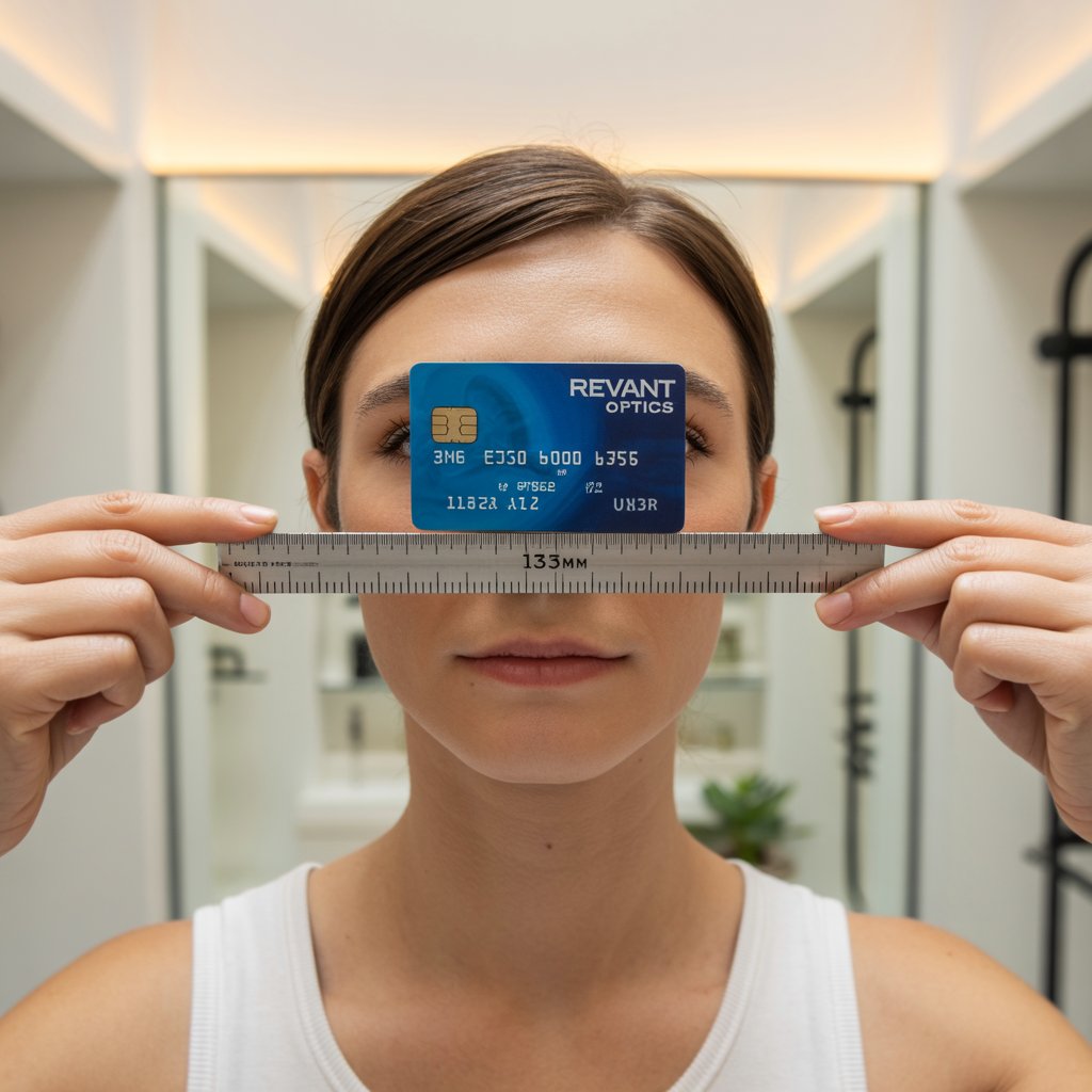 measure your face with credit card