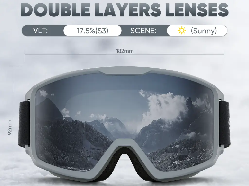 Ski Goggle Lens Color Guide