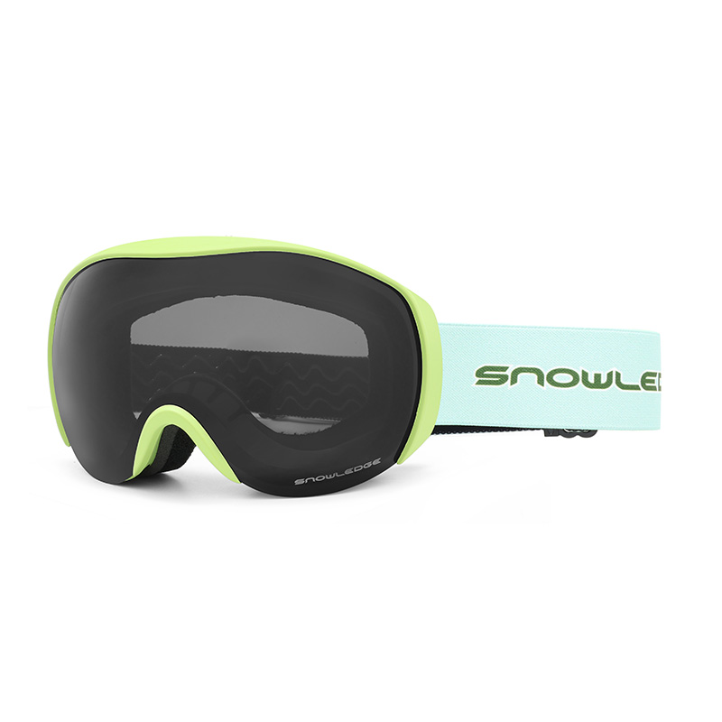 198B chartreuse ski goggles (1)
